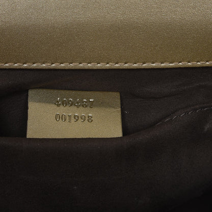 Gucci Galassia Small Padlock Shoulder Bag Platino 7 of 7