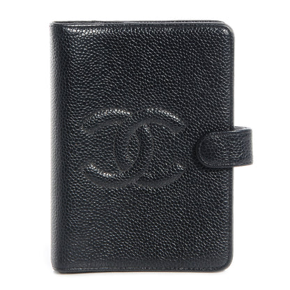 Chanel Caviar CC Small Ring Agenda Planner Black 1 of 7