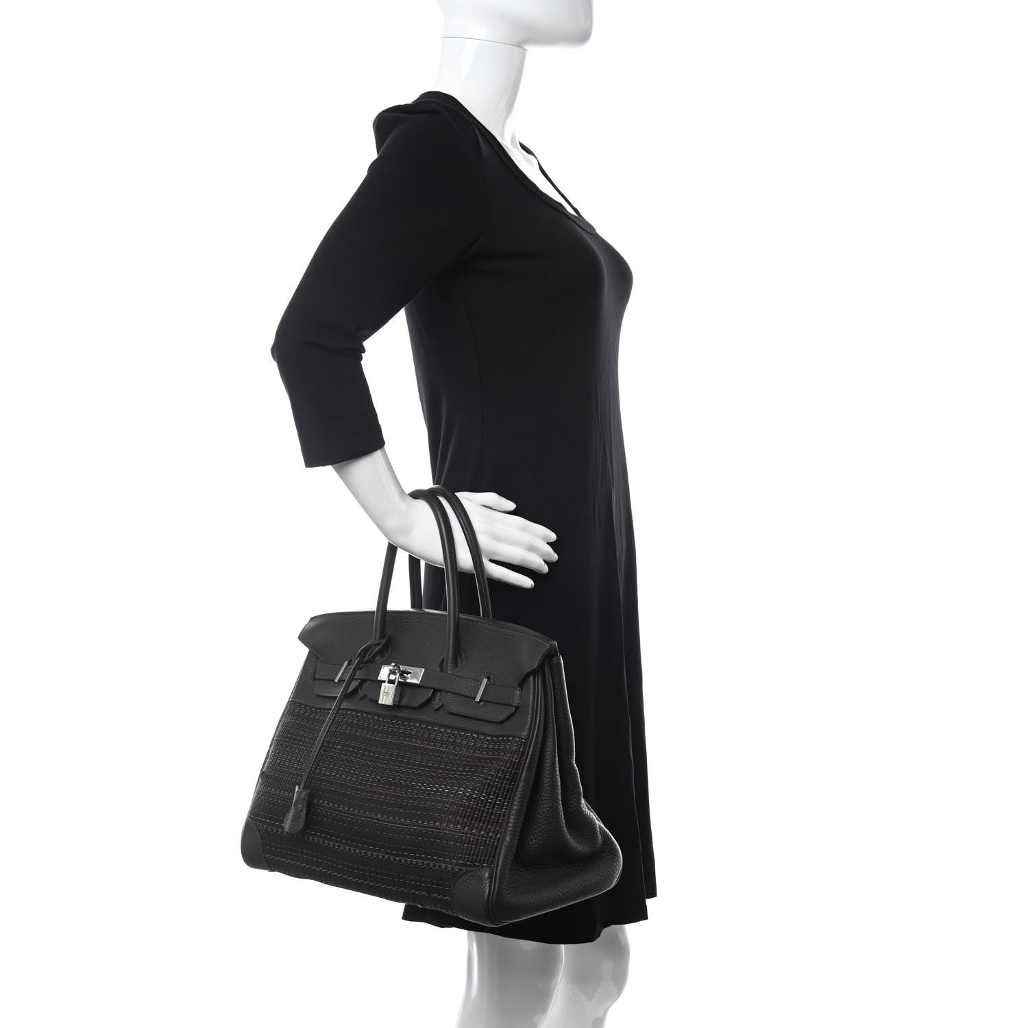 Hermes Taurillon Clemence Crinoline Birkin 35 Ebene 2 of 10