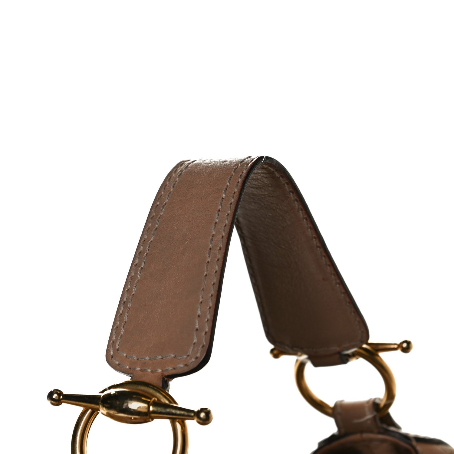 Gucci Monogram Large Jockey Hobo Beige 13 of 17