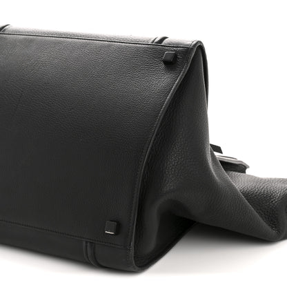Celine Grained Calfskin Medium Phantom Luggage Black 10 of 14