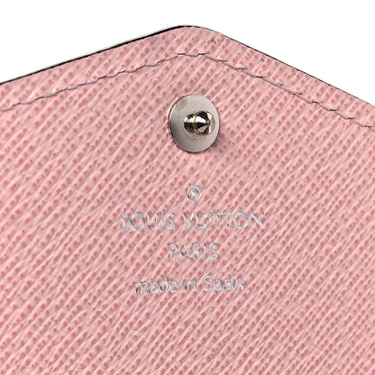 Louis Vuitton Epi Sarah Wallet NM Rose Ballerine 6 of 8