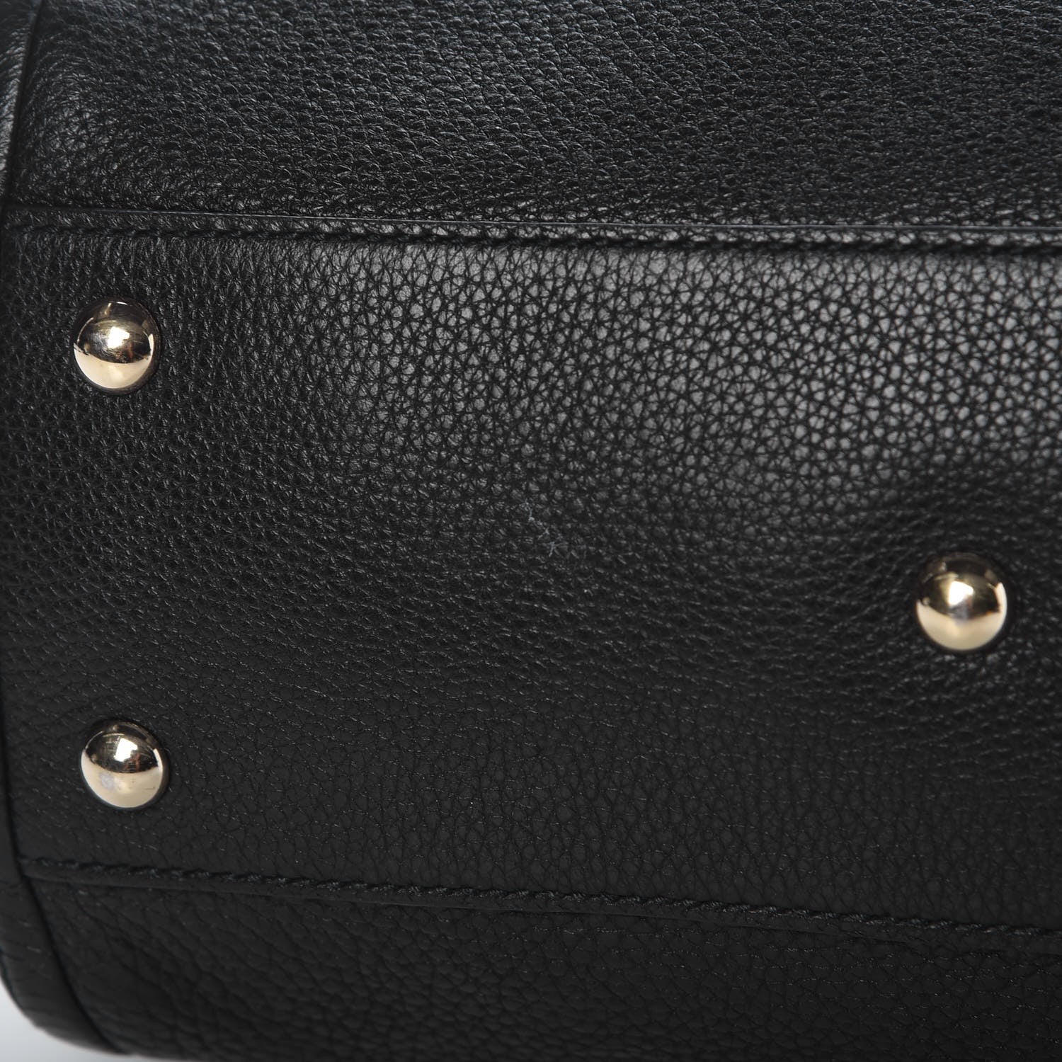 Gucci Pebbled Calfskin Small Soho Shoulder Bag Black 14 of 15