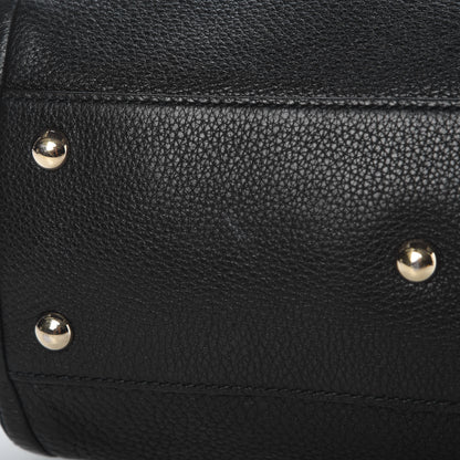 Gucci Pebbled Calfskin Small Soho Shoulder Bag Black 14 of 15