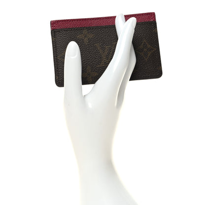 Louis Vuitton Monogram Card Holder Fuchsia 2 of 7