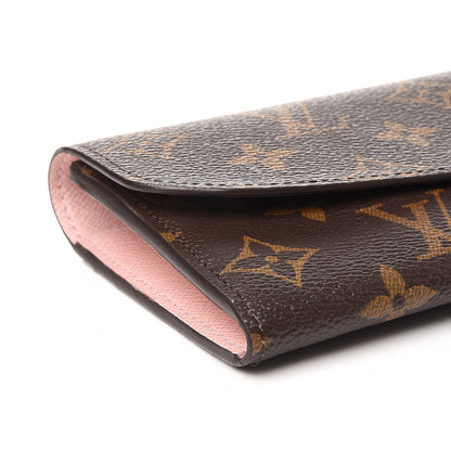 Louis Vuitton Monogram Emilie Wallet Rose Ballerine 5 of 10