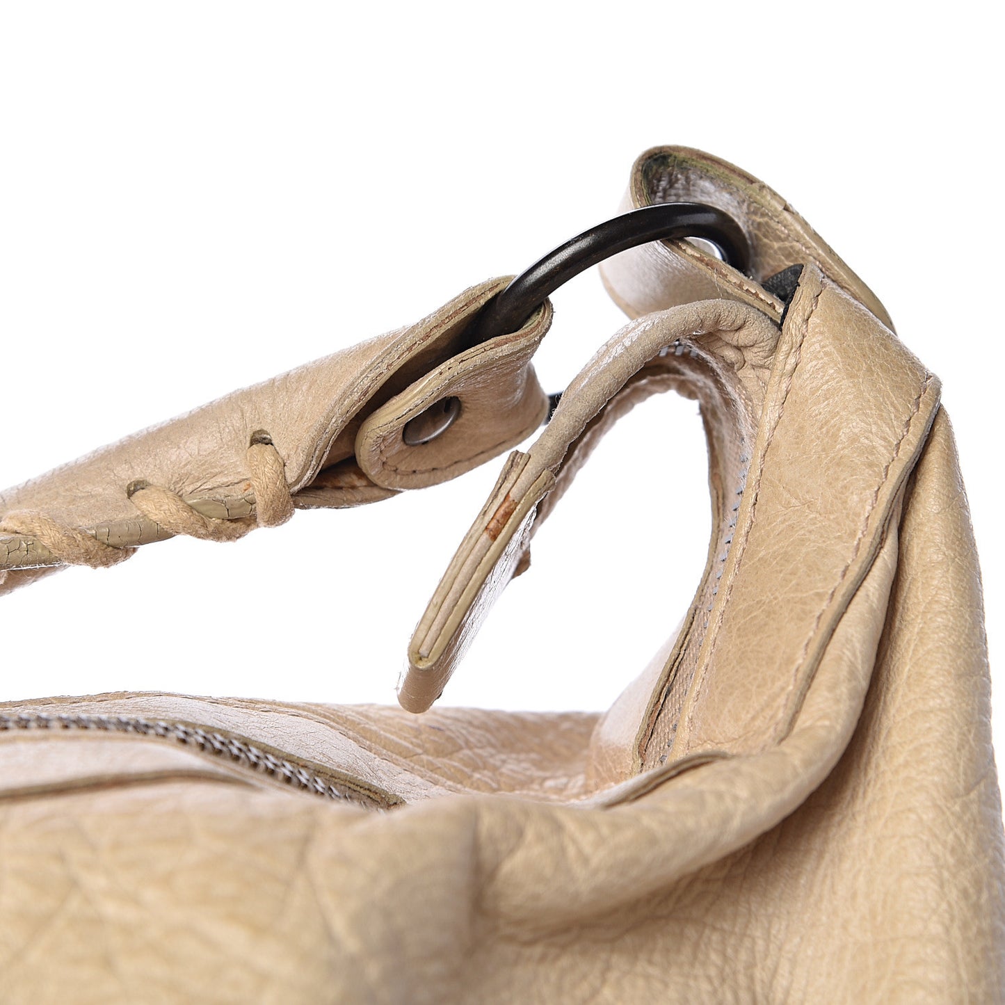 Agneau Classic Hardware Day Hobo Praline