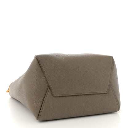 Celine Soft Grained Calfskin Small Sangle Bucket Bag Taupe 4 of 9