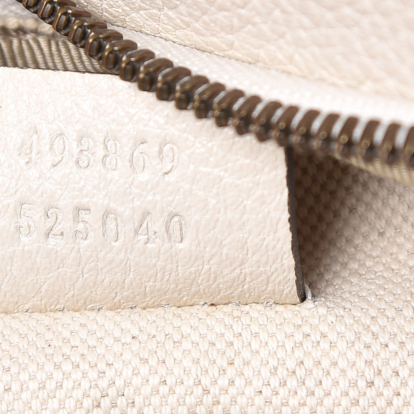 Grained Calfskin Logo Belt Bag White
