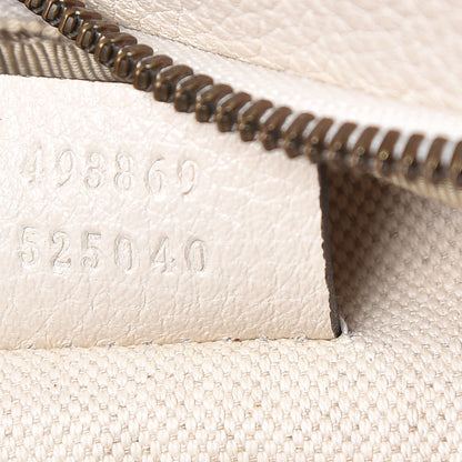 Gucci Grained Calfskin Logo Belt Bag White 7 of 9