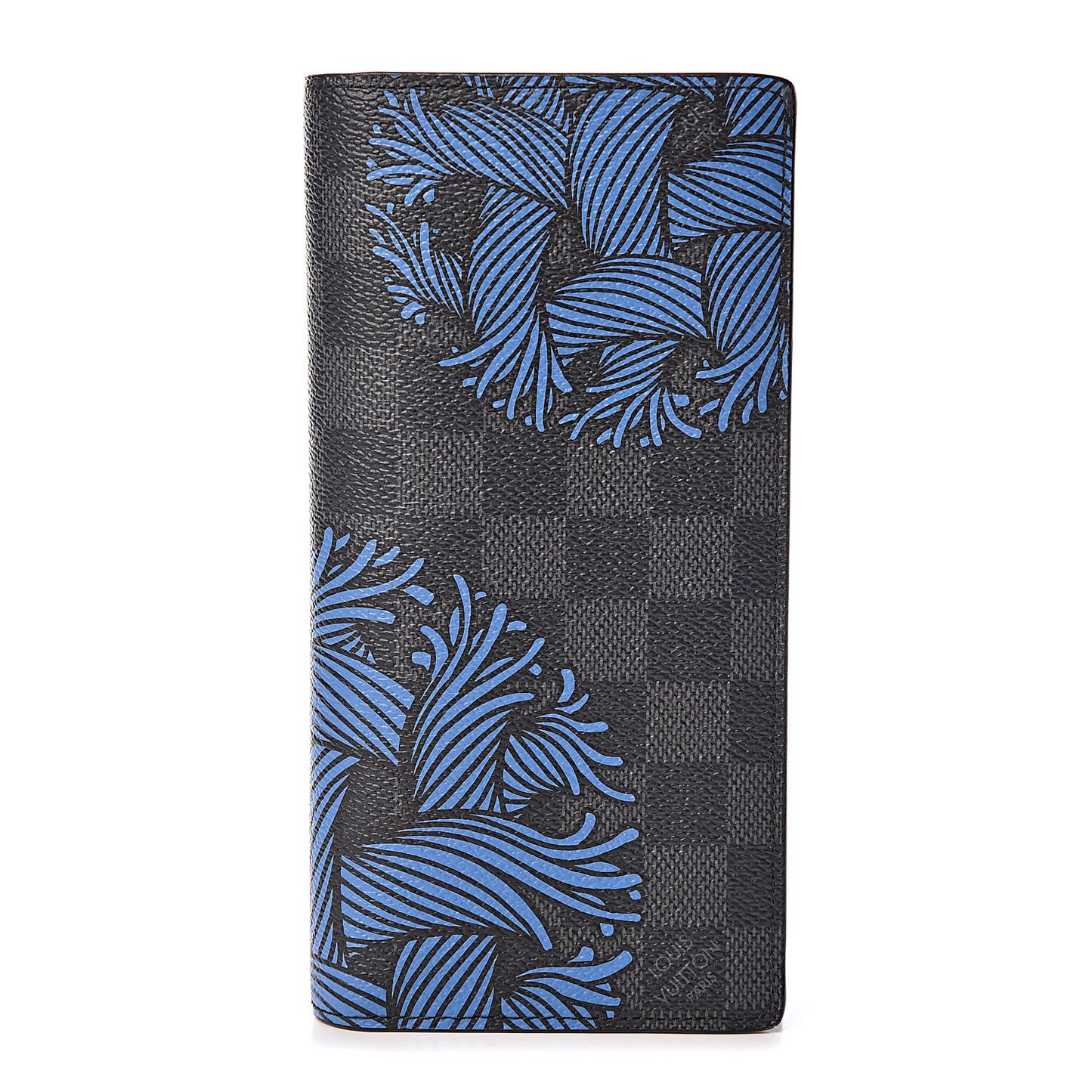Damier Graphite Rope Brazza Wallet Blue