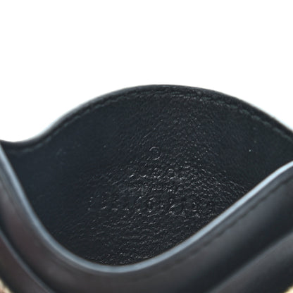 Gucci GG Supreme Monogram Bees Card Holder Black 6 of 7