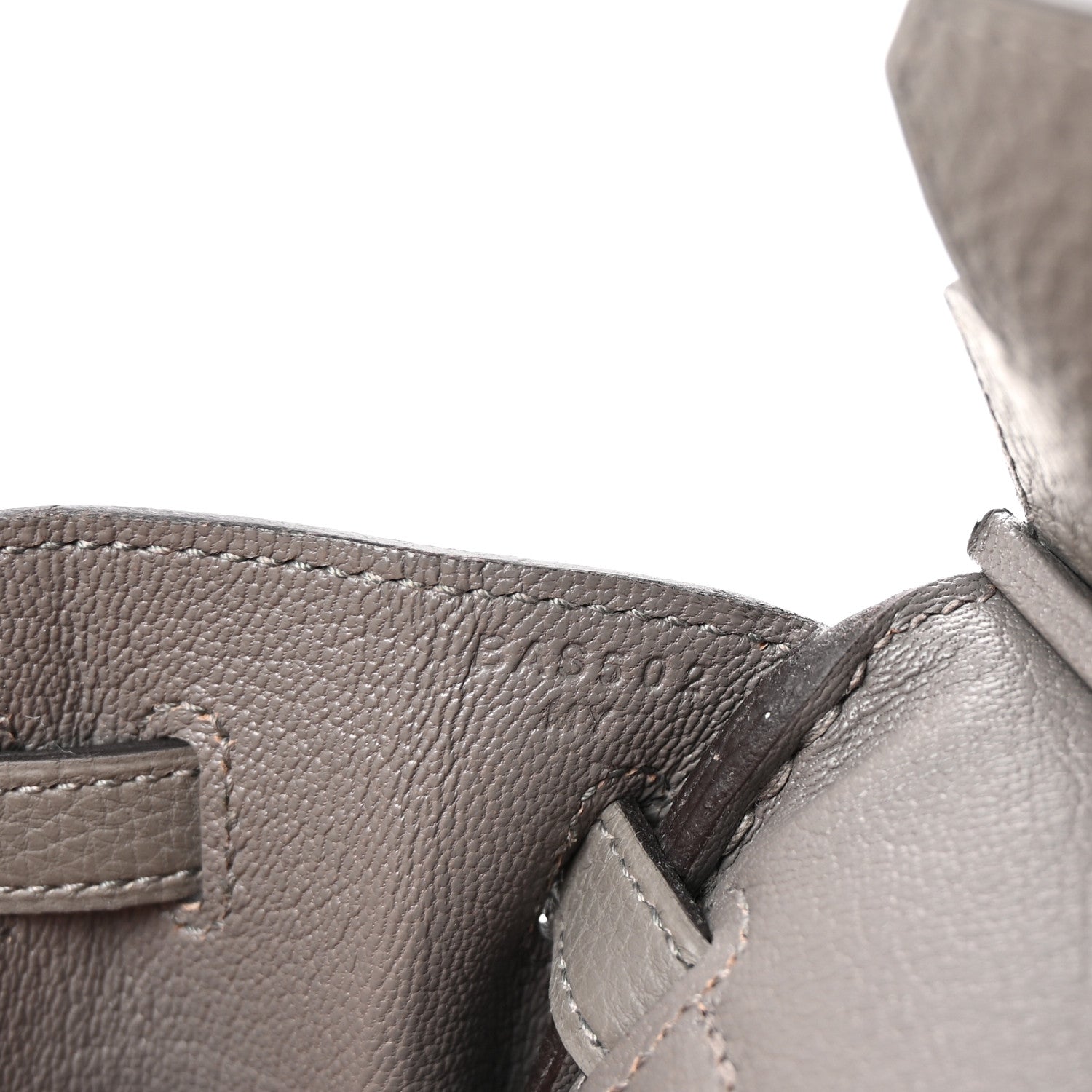 Hermes Togo Birkin 25 Gris Meyer 7 of 10