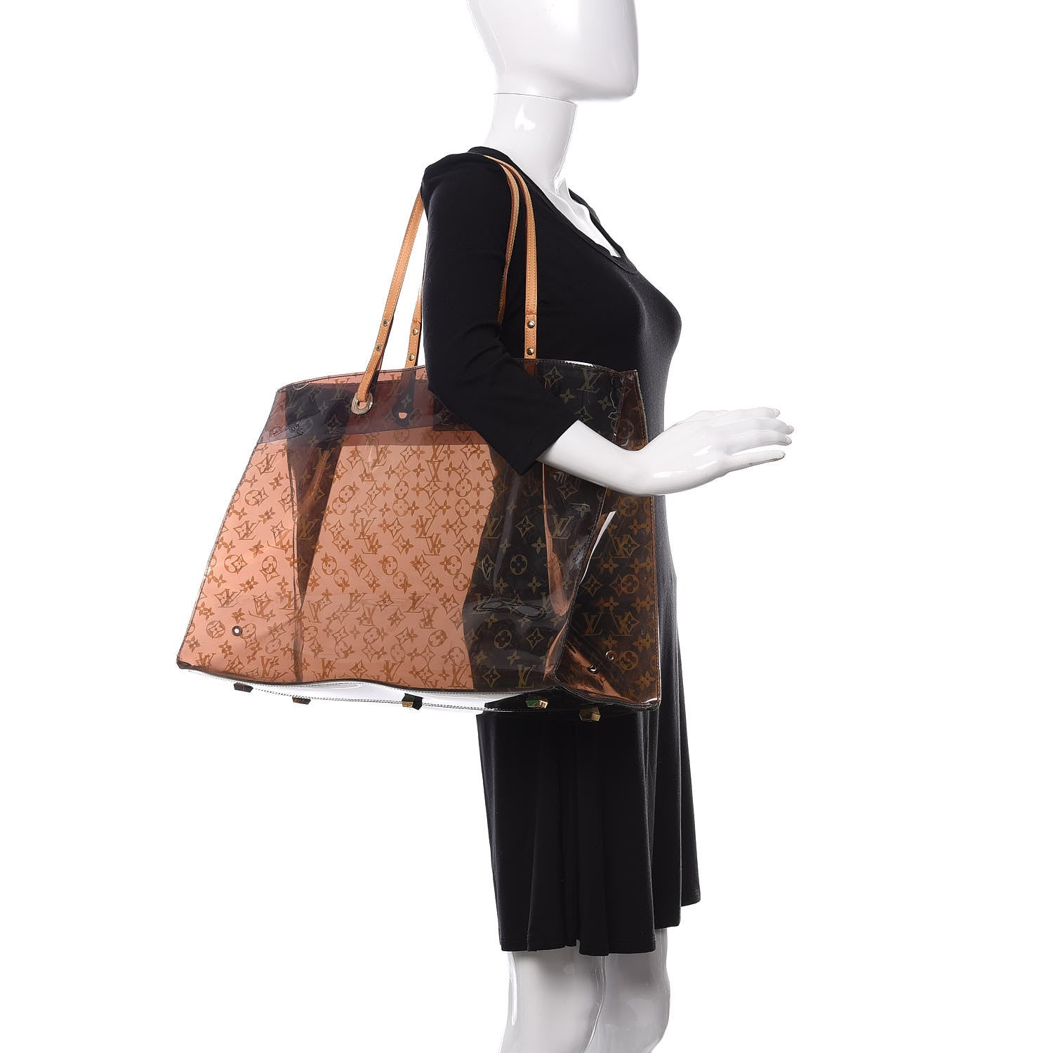 Louis Vuitton Vinyl Monogram Ambre Sac Cabas GM 2 of 11