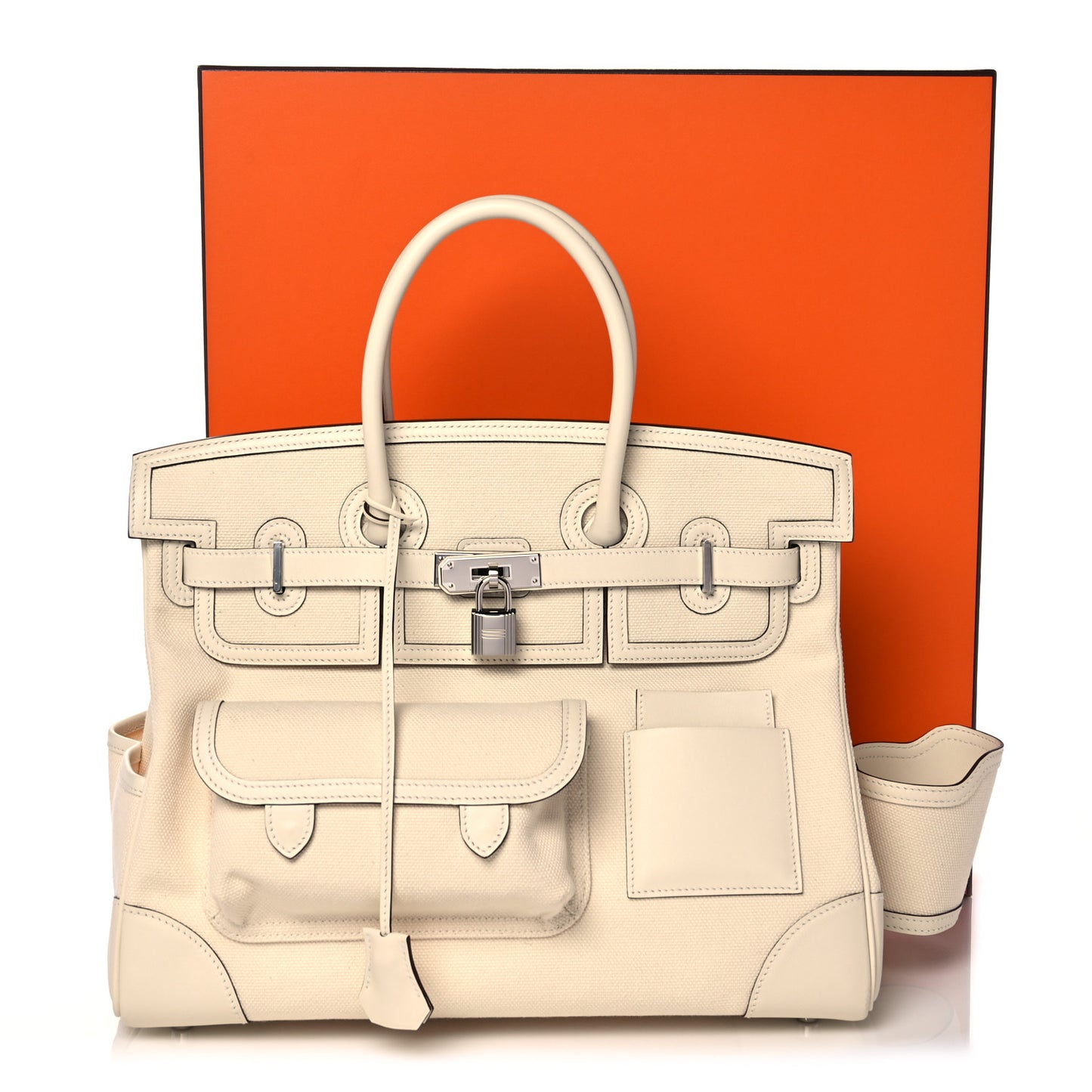 Toile Goeland Swift Cargo Birkin 35 Nata