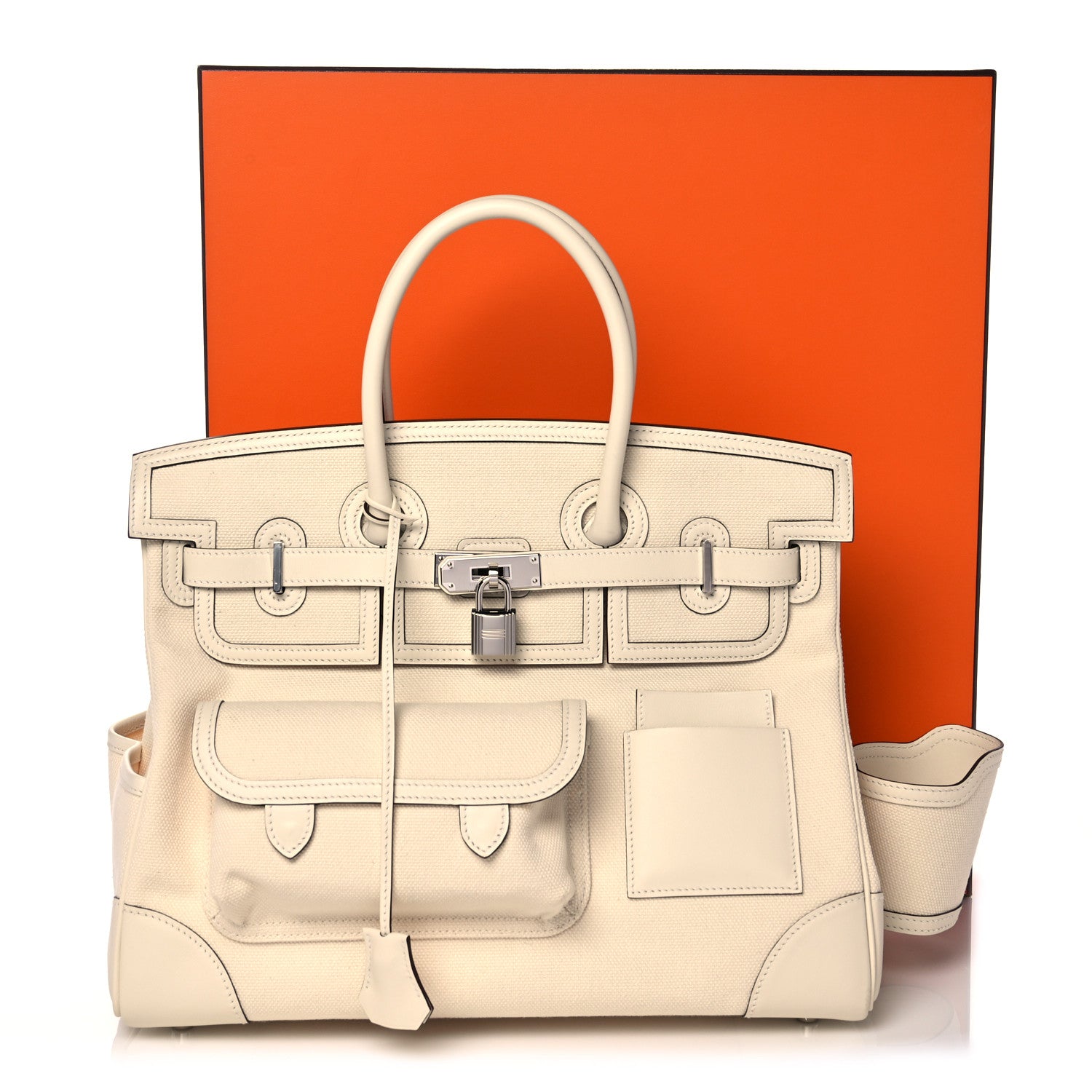 Hermes Toile Goeland Swift Cargo Birkin 35 Nata 11 of 11