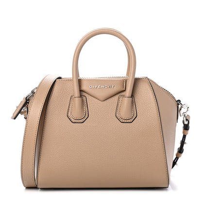 Givenchy Sugar Goatskin Mini Antigona Beige Camel 1 of 4