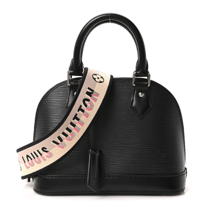 Louis Vuitton Epi Jacquard Alma BB Black 1 of 9