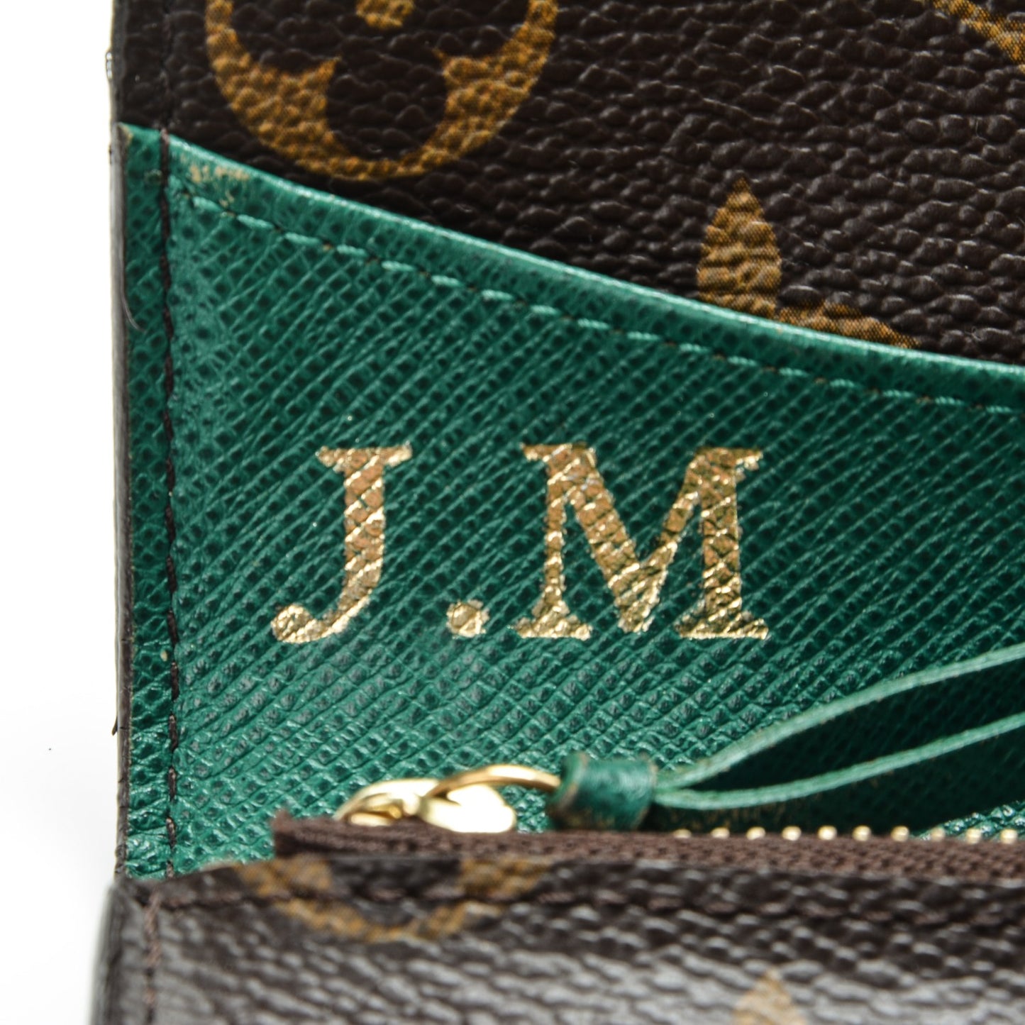 Monogram Emilie Wallet Vert