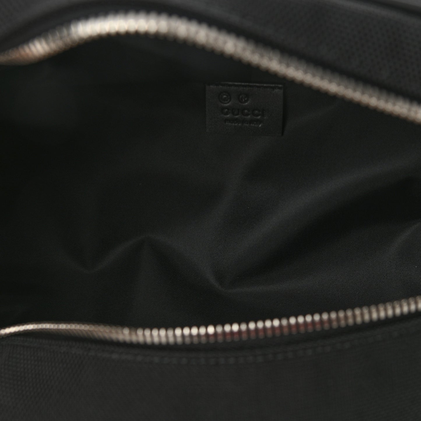 Techno Canvas Web Large Belt Bag Black