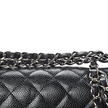 Chanel Caviar Quilted Small Double Flap Black 9 of 13