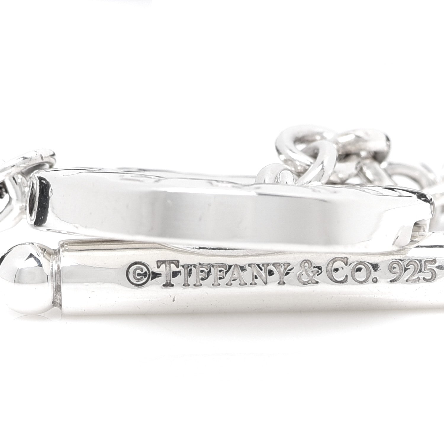 Tiffany Sterling Silver Black Onyx Bead Toggle Bracelet 5 of 5