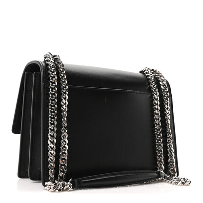 Saint Laurent Calfskin Medium Monogram Sunset Black 3 of 10