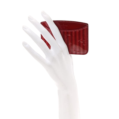 Louis Vuitton Vernis Rayures Mirror Case Pomme D'Amour 2 of 8