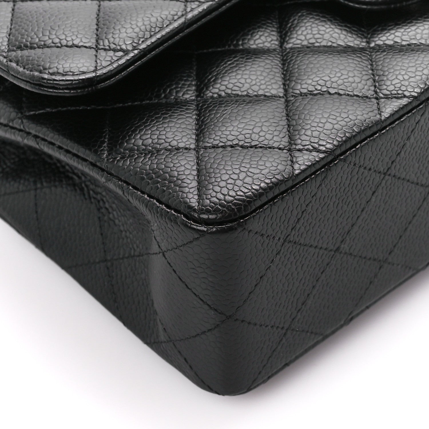 Chanel Caviar Quilted Small Double Flap Black 10 of 13