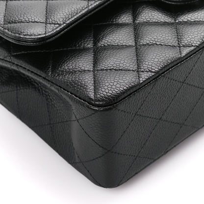 Chanel Caviar Quilted Small Double Flap Black 10 of 13