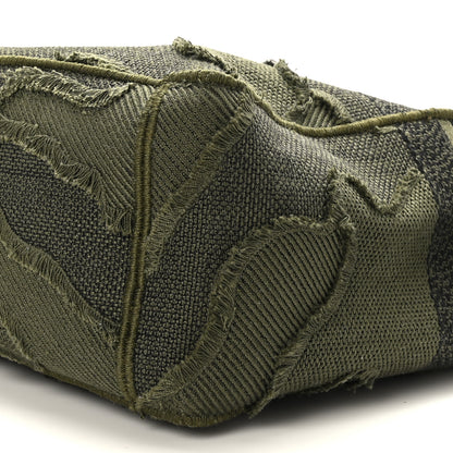 Christian Dior Canvas Embroidered Camouflage Diorcamp Messenger Green 9 of 10
