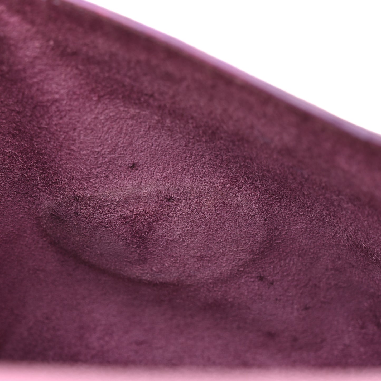 Small Classic Grain Calfskin Small Lily Flap Heather