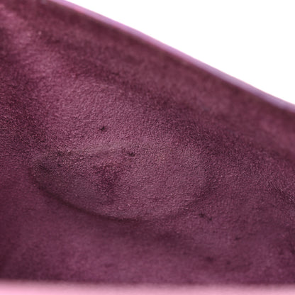 Mulberry Small Classic Grain Calfskin Small Lily Flap Heather 10 of 12