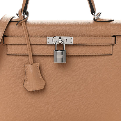 Hermes Epsom Kelly Sellier 25 Chai 8 of 11