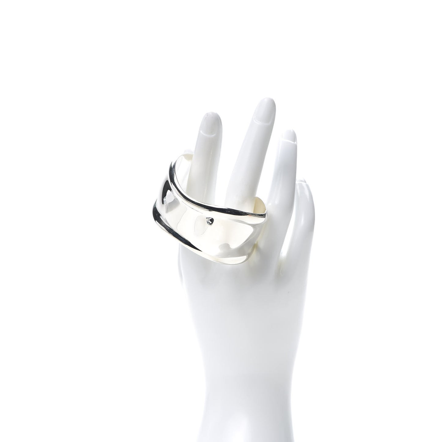 Sterling Silver Small Elsa Peretti Right Wrist Bone Cuff Bracelet
