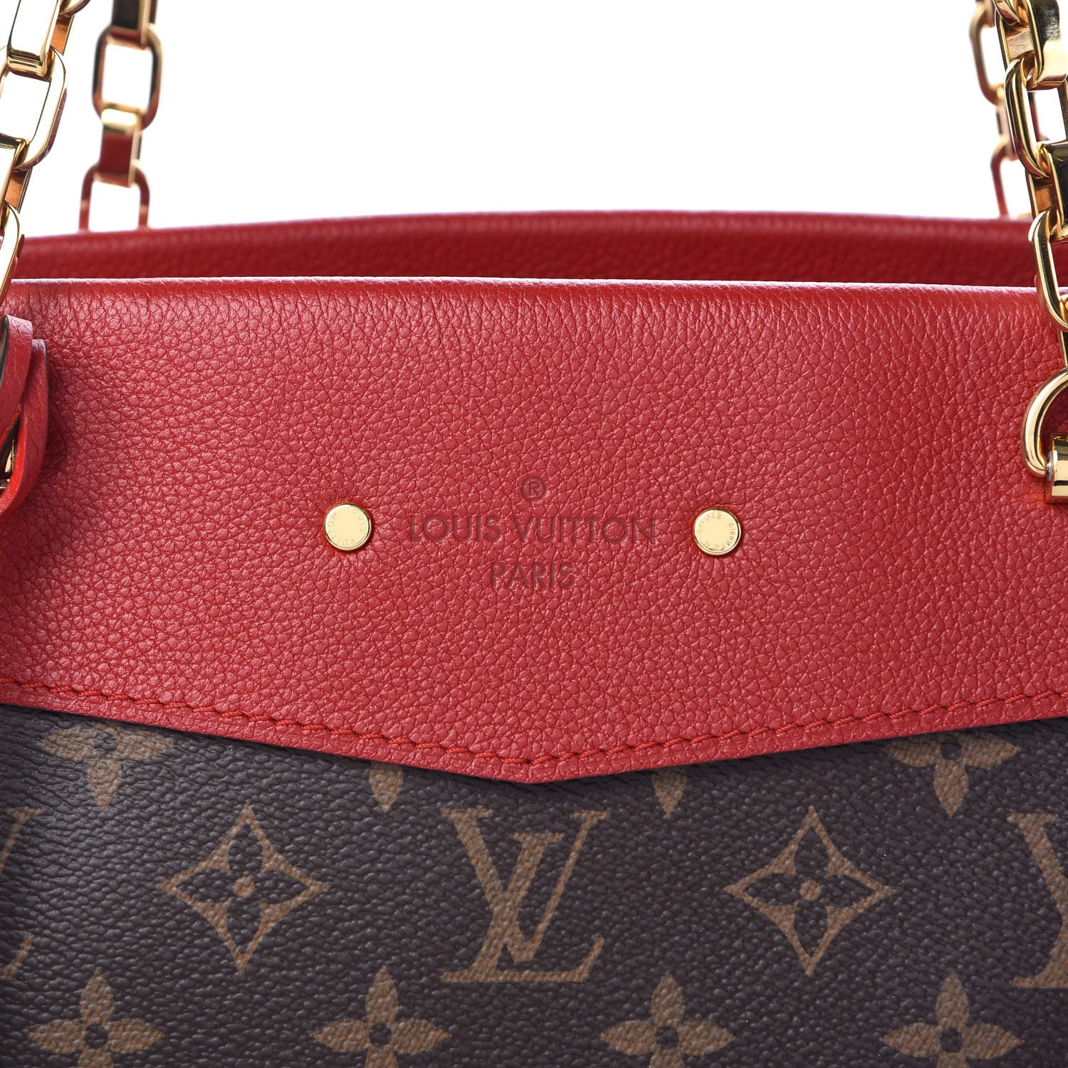 Louis Vuitton Monogram Pallas Shopper Cherry 8 of 10