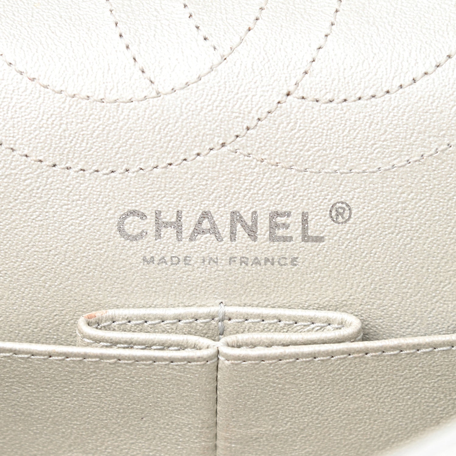 Chanel Metallic Lambskin Quilted 2.55 Reissue 226 Flap Silver 5 of 8