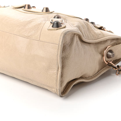 Balenciaga Agneau Giant 21 Rose Gold Hardware City Praline 7 of 10