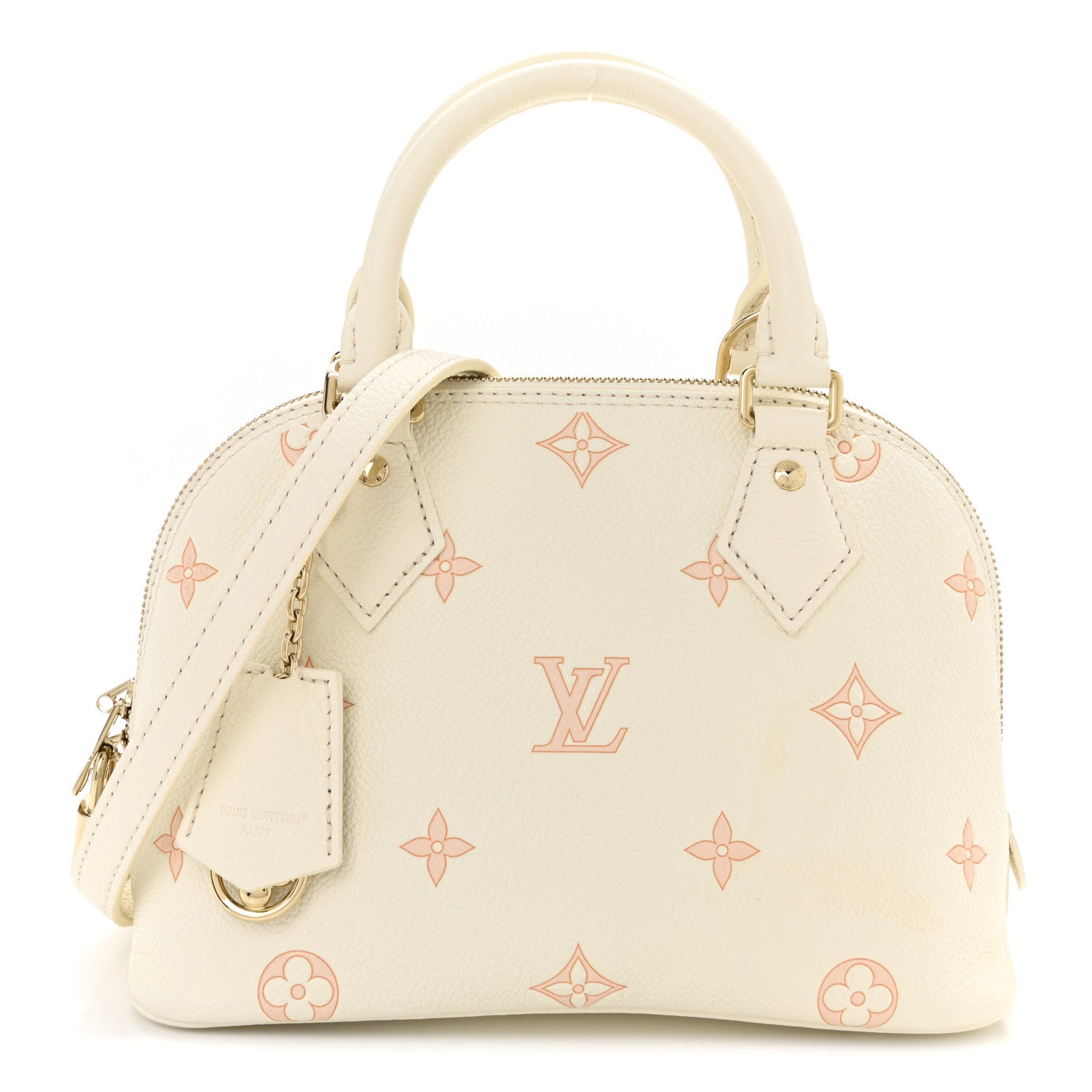 Louis Vuitton Empreinte Bi-Color Alma BB Milky White Peach 1 of 9