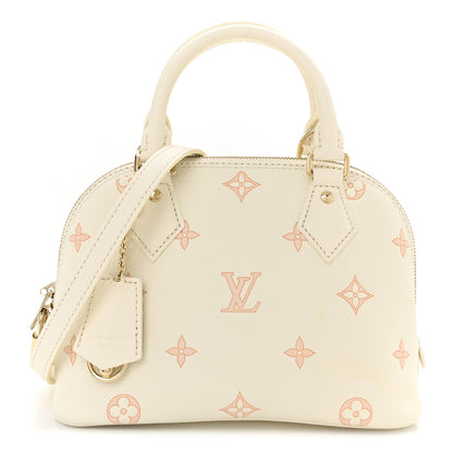 Louis Vuitton Empreinte Bi-Color Alma BB Milky White Peach 1 of 9