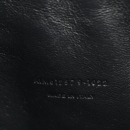Saint Laurent Grain De Poudre Matelasse Monogram Mini Lou Camera Bag Black 7 of 12