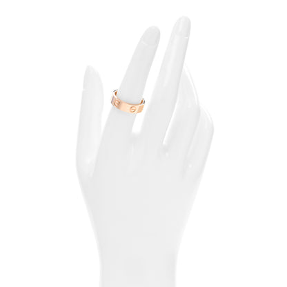 Cartier 18K Pink Gold 5.5mm LOVE Ring 55 7.25 2 of 4