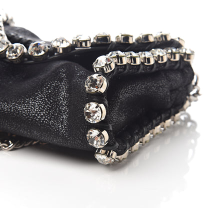 Stella McCartney Shaggy Deer Tiny Fold Over Falabella Crystal Crossbody Black 8 of 8