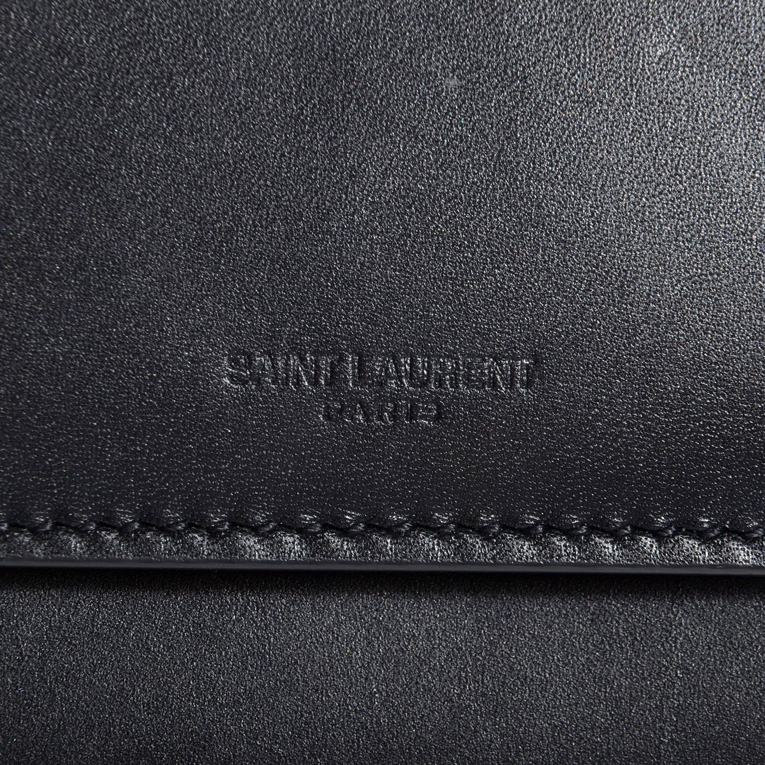 Saint Laurent Calfskin Plated Medium Betty Black 9 of 9