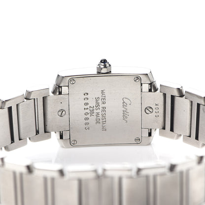 Cartier Stainless Steel 20mm Tank Francaise Quartz Watch 3 of 7