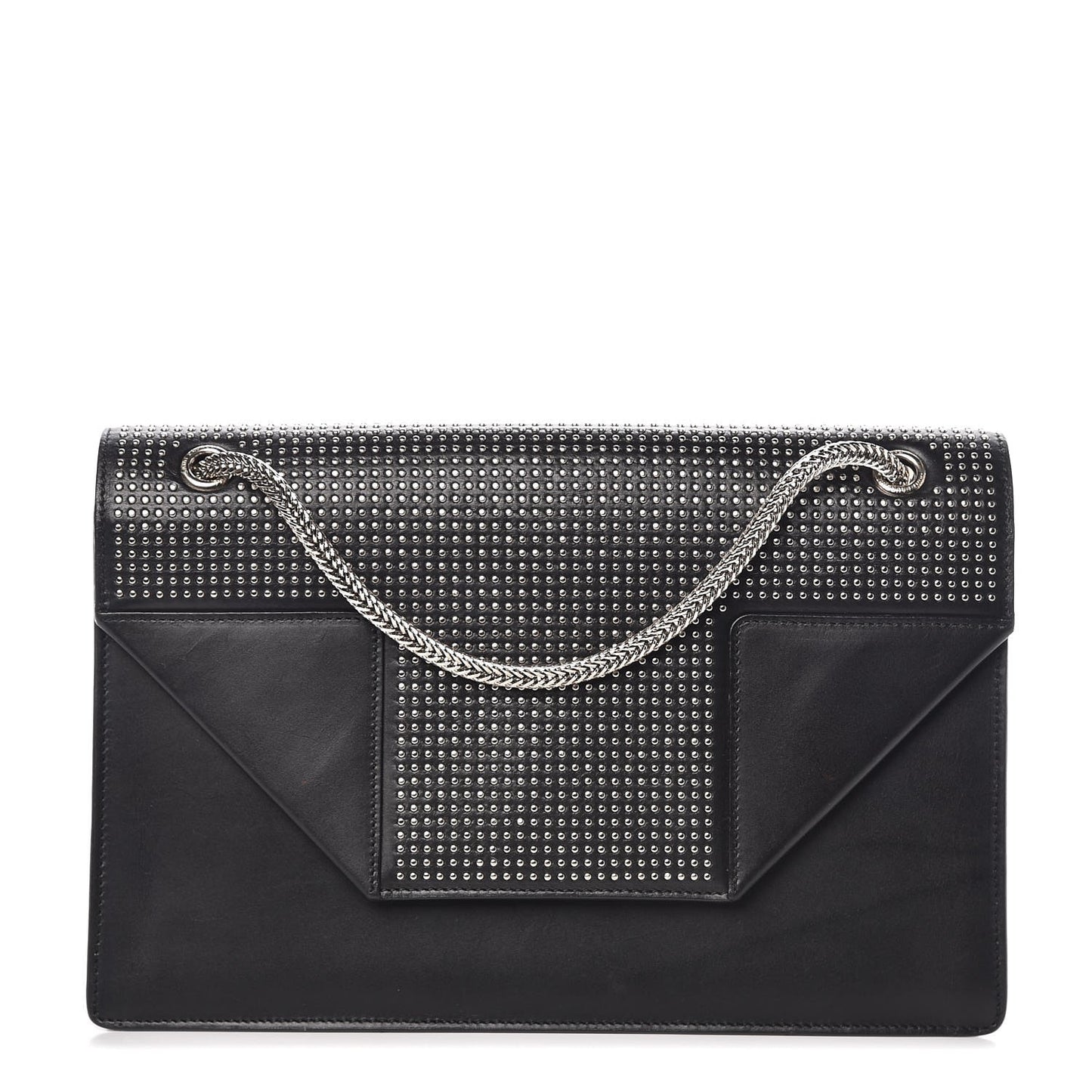 Calfskin Studded Medium Betty Black