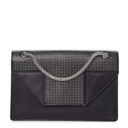 Saint Laurent Calfskin Studded Medium Betty Black 1 of 11