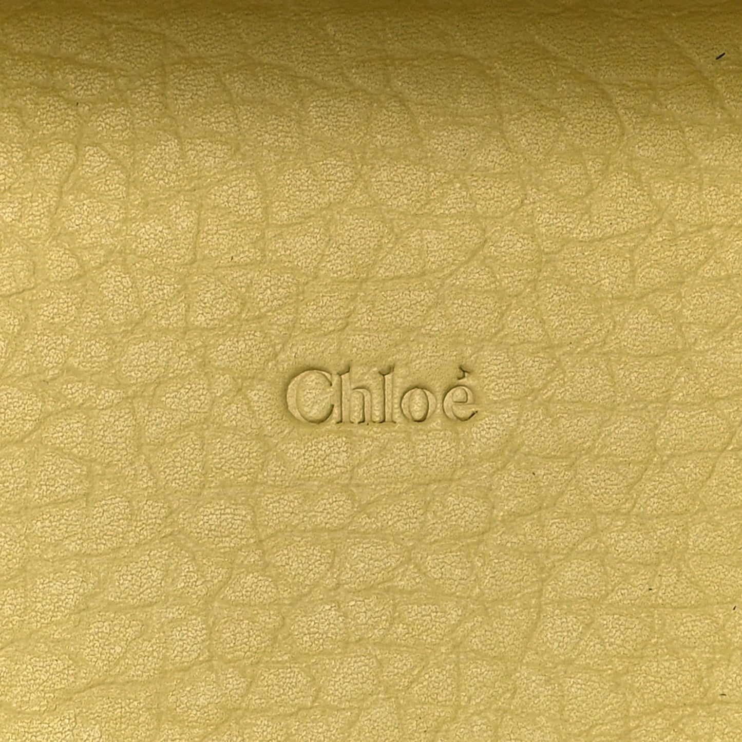 Grained Calfskin Medium Sally Flap Bag Yellow
