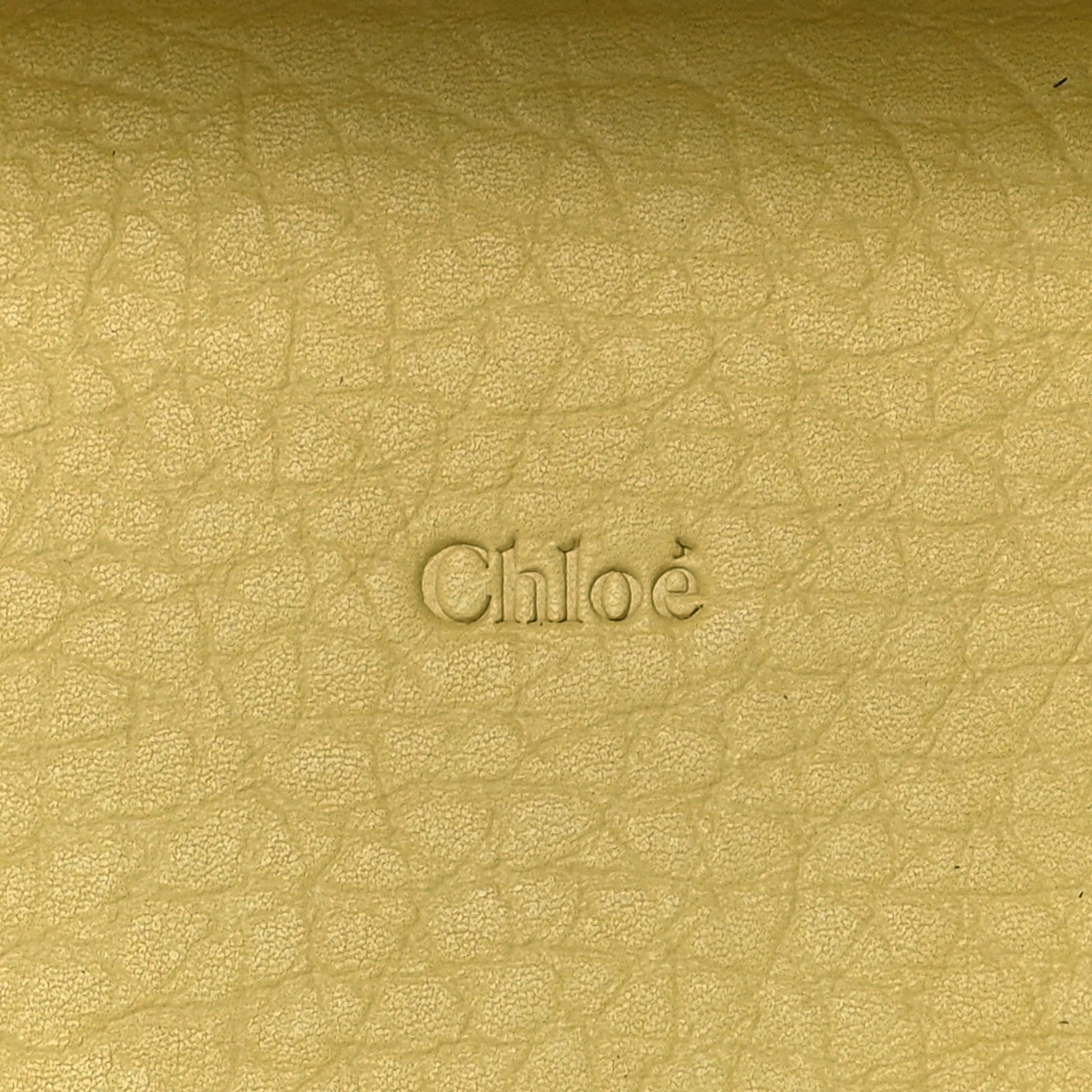 Chloe Grained Calfskin Medium Sally Flap Bag Yellow 11 of 13