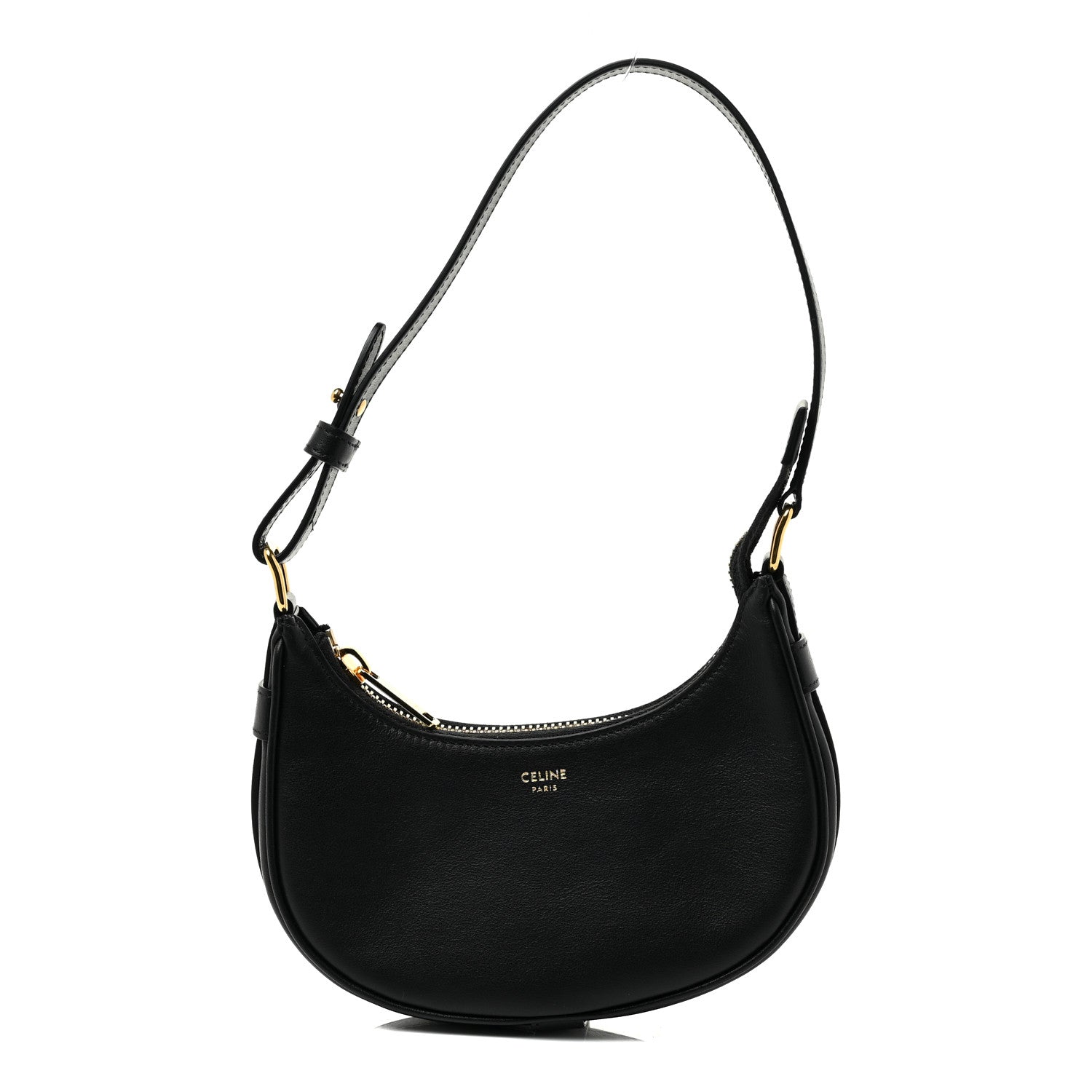 Celine Smooth Calfskin Mini Ava Shoulder Bag Black 1 of 15